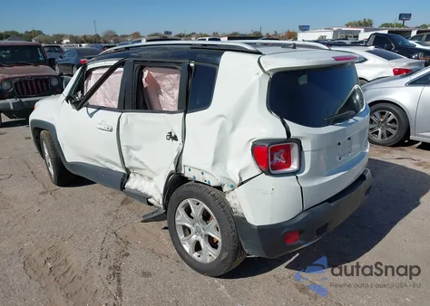 2016 Jeep Renegade Limited z USA, uszkodzony, nr VIN ZACCJADT7GPD38682